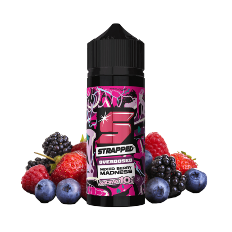Strapped Aroma Overdosed - Mixed Berry Madness - 10 ml Longfill