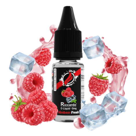 Riccardo E-Liquid Himbeer Fresh - 10 ml