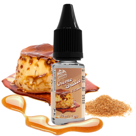 Red Dragon E-Liquid Cr me Br l e - 10 ml