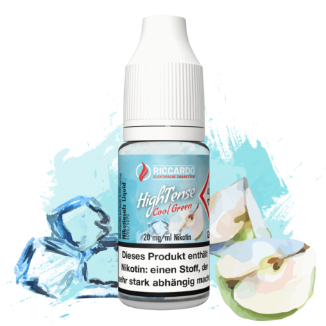 Riccardo HighTense - Cool Green - 10 ml Nikotinsalz Liquid