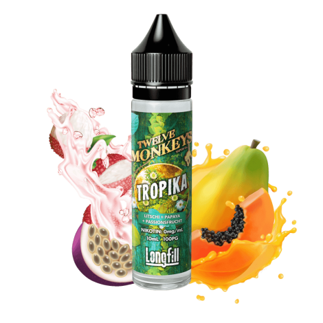 TWELVE MONKEYS Aroma - Tropika - 10 ml Longfill