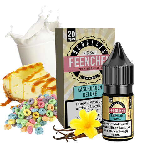 Nebelfee Feenchen E-Liquid - K sekuchen Deluxe - 10 ml Nikotinsalz
