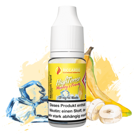 Riccardo HighTense - Monkey s Friend - 10 ml Nikotinsalz Liquid