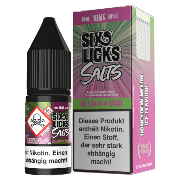 Six Licks E-Liquid -...