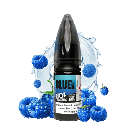 Riot Squad Classic Edition - Blue Burst - 10 ml Hybrid-Nikotinsalz Liquid