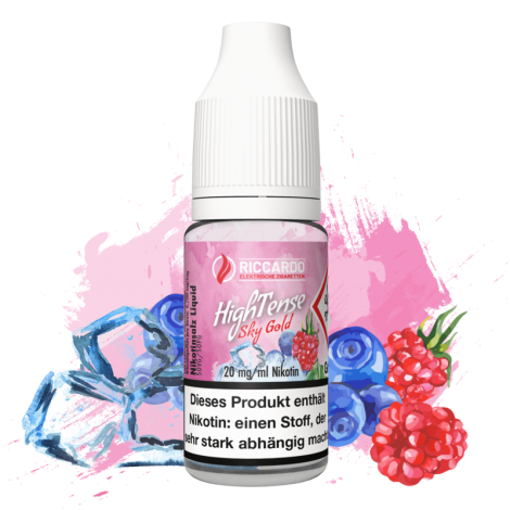 Riccardo HighTense - Sky Gold - 10 ml Nikotinsalz Liquid