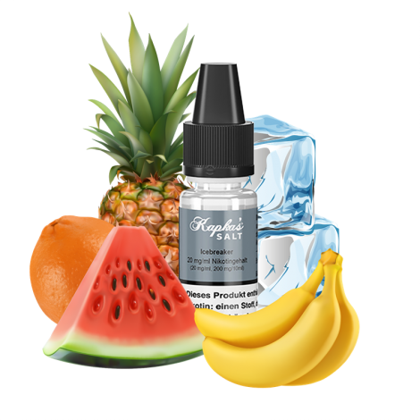 Kapkas Flava Salt - Icebreaker - 10 ml Nikotinsalz Liquid