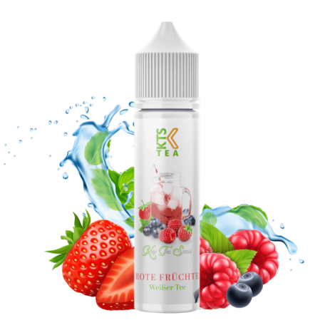 KTS Tea Aroma - Rote Fr chte Wei er Tee - 10 ml Longfill