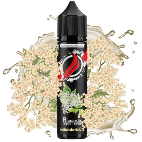 Riccardo Aroma - Holunderbl te - 3 ml Longfill