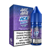 Just Juice ICE - Blackcurrant & Lime - 10 ml Nikotinsalz Liquid